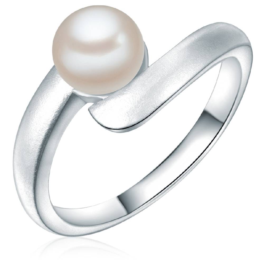 Rafaela Donata Ring Sterling Silber Süßwasser-Zuchtperle weiß Clearance-Verkauf