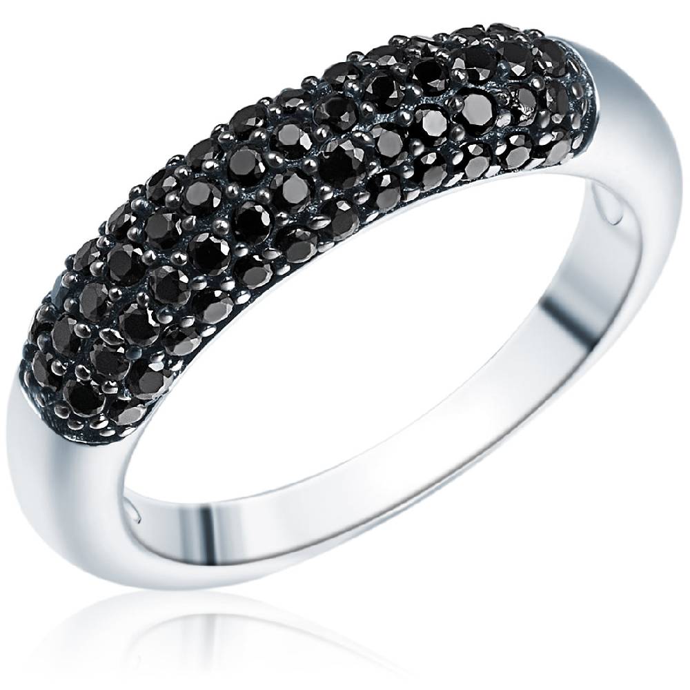 Rafaela Donata Ring Sterling Silber Zirkonia schwarz Rabatte dieses Monats