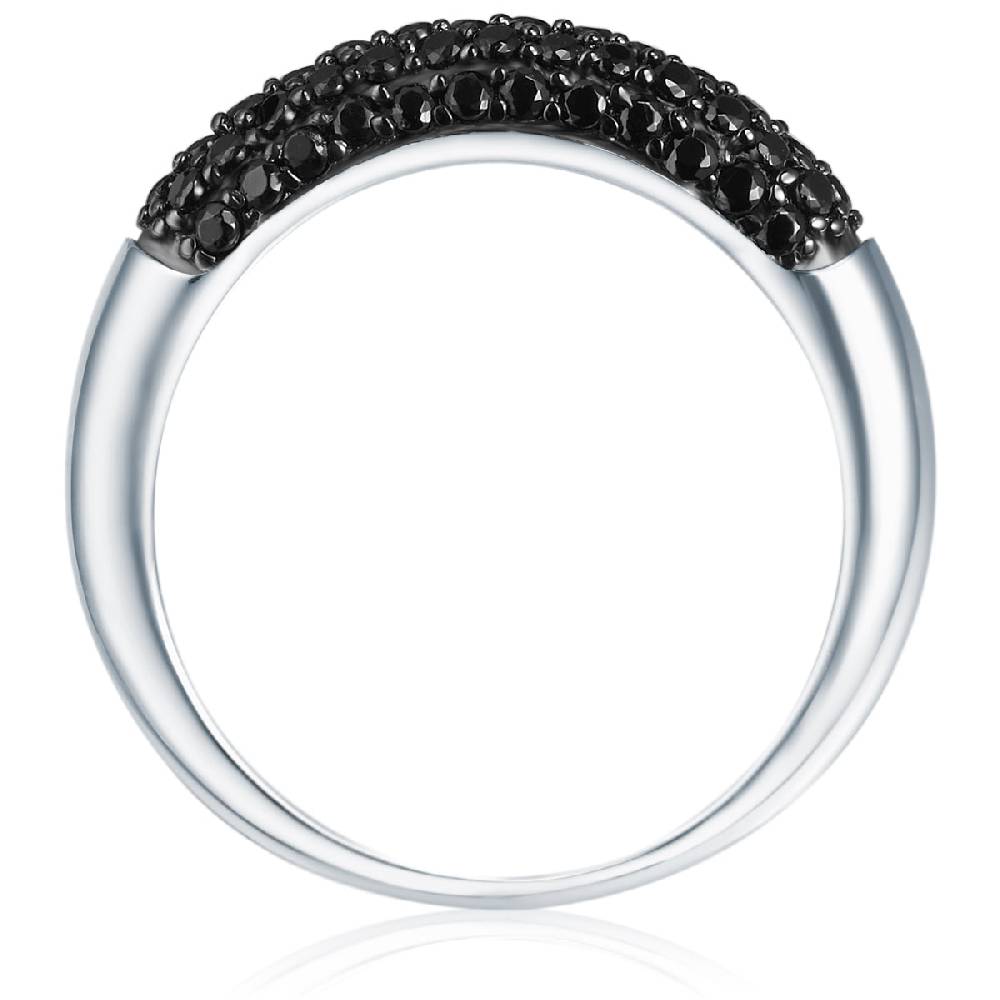 Rafaela Donata Ring Sterling Silber Zirkonia schwarz Rabatte dieses Monats