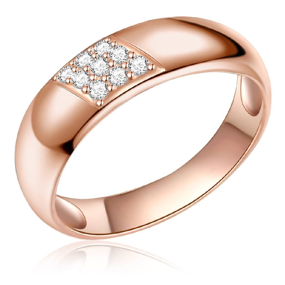 Rafaela Donata Ring Sterling Silber roségold Zirkonia weiß Angebote