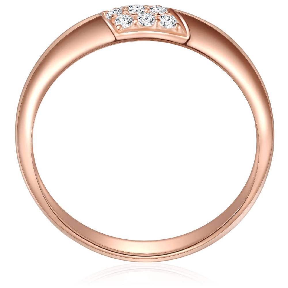 Rafaela Donata Ring Sterling Silber roségold Zirkonia weiß Angebote