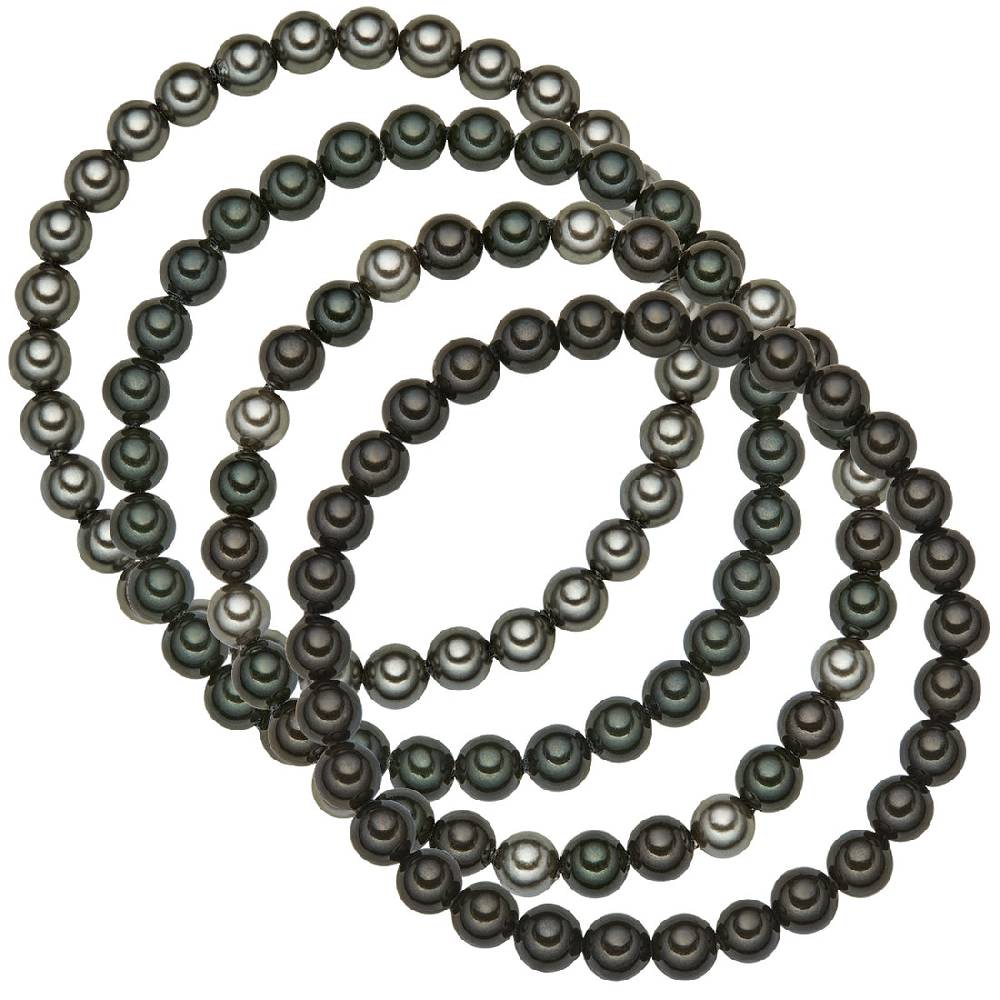 Rafaela Donata 4er Set Armbänder Muschelkernperle multicolor Limitierter Zeitrabatt