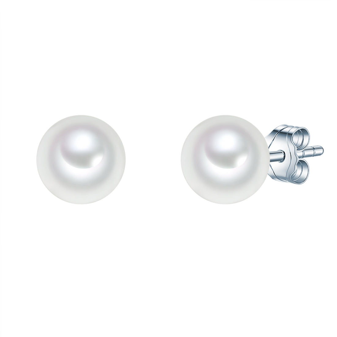 Rafaela Donata Ohrstecker Sterling Silber Muschelkernperle weiß Online Outlet
