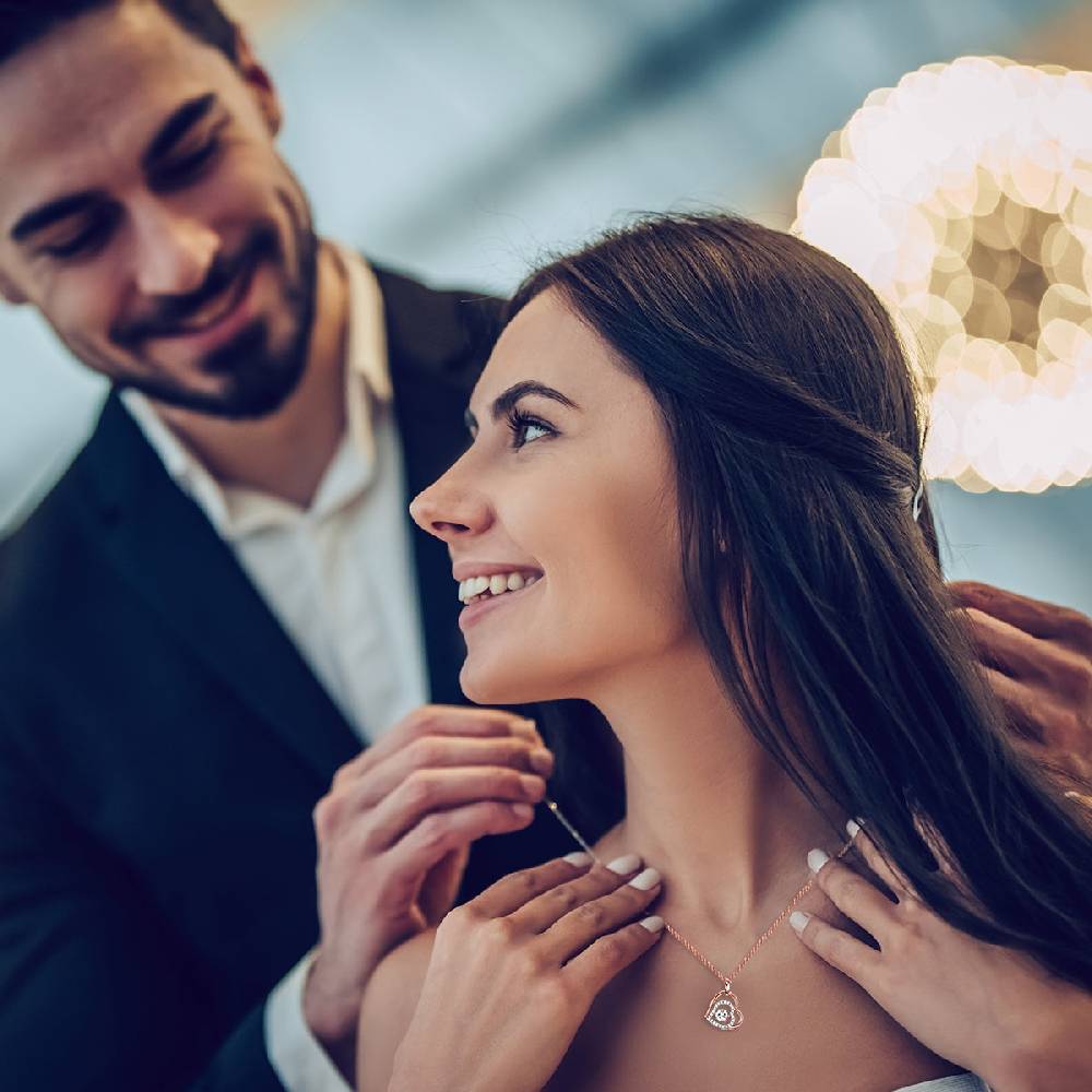 Rafaela Donata Kette mit Anhänger Sterling Silber roségold Zirkonia weiß 2025