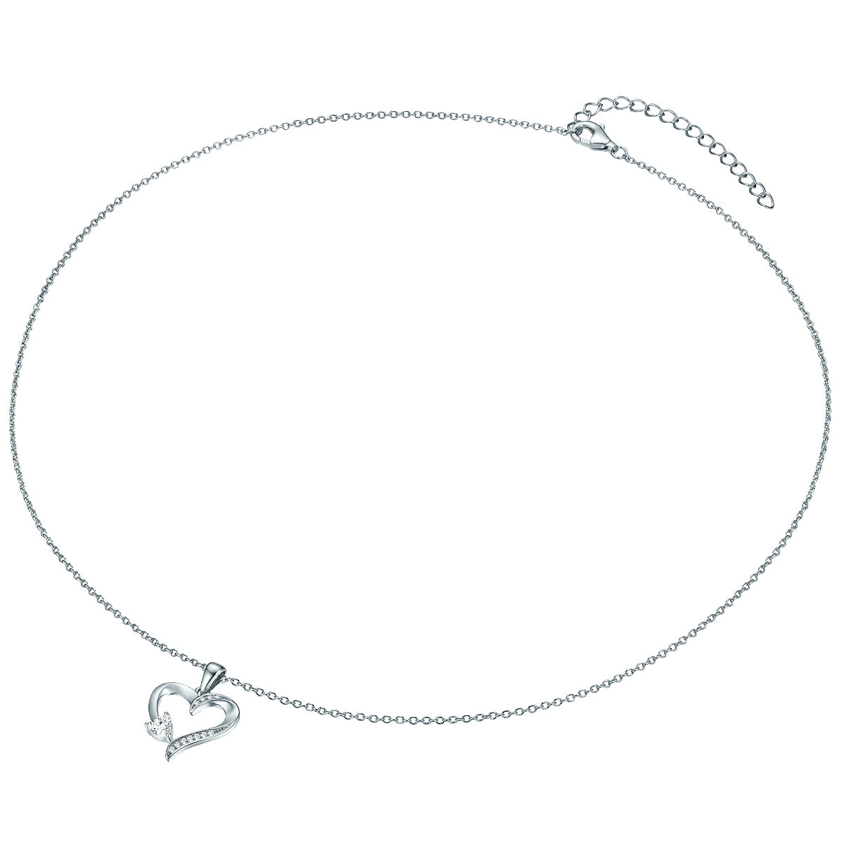 Rafaela Donata Kette mit Anhänger Sterling Silber Zirkonia weiß Fabrikverkauf