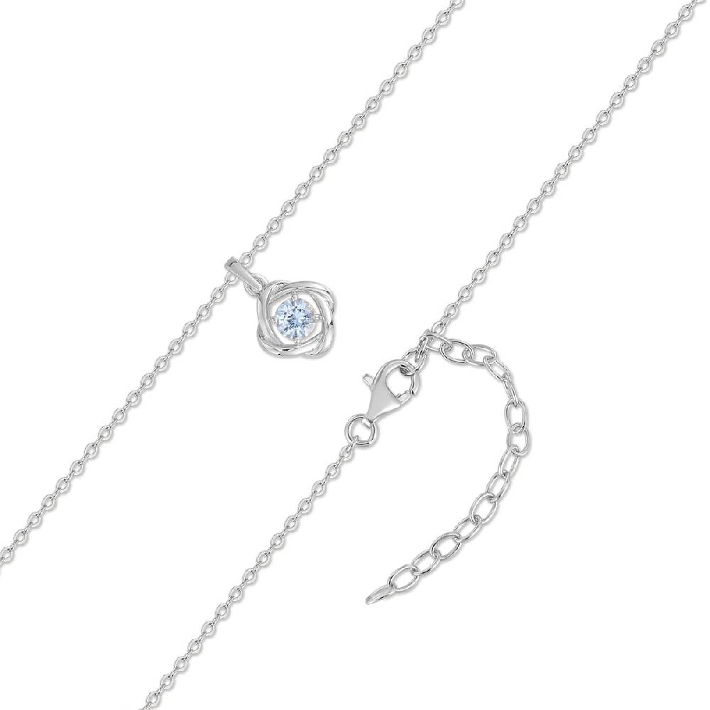 Rafaela Donata Kette mit Anhänger Sterling Silber Spinell (synth.) blau Flash Sale