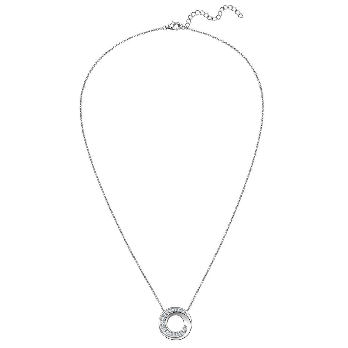 Rafaela Donata Kette mit Anhänger Sterling Silber Zirkonia weiß Cyber Monday