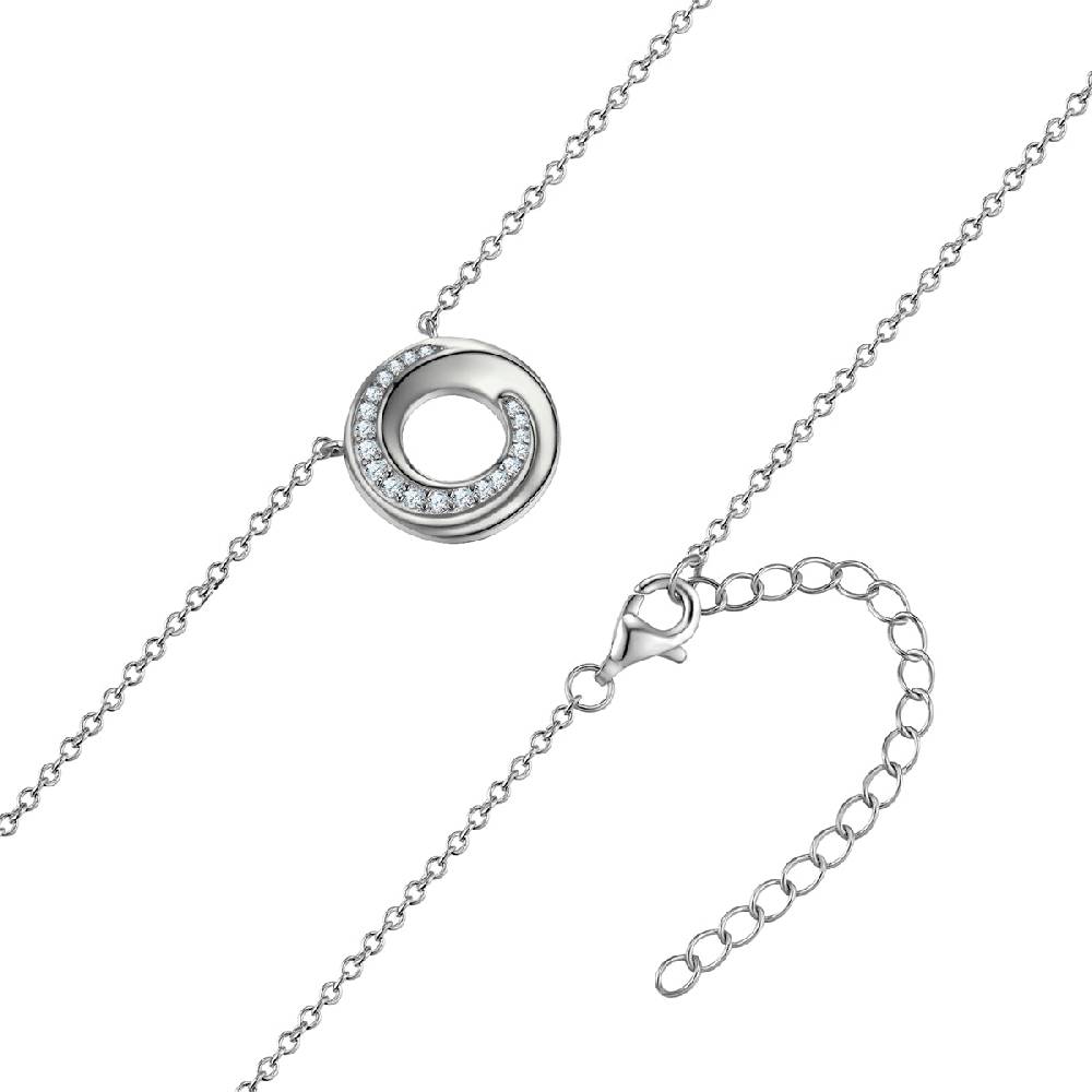 Rafaela Donata Kette mit Anhänger Sterling Silber Zirkonia weiß Cyber Monday