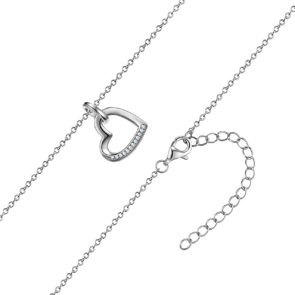 Rafaela Donata Kette mit Anhänger Sterling Silber Zirkonia weiß Osterangebot