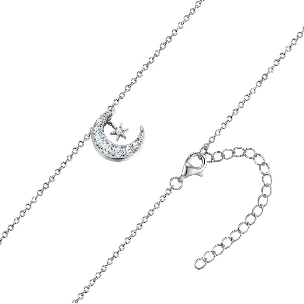 Rafaela Donata Kette mit Anhänger Sterling Silber Zirkonia weiß Heißer Verkauf
