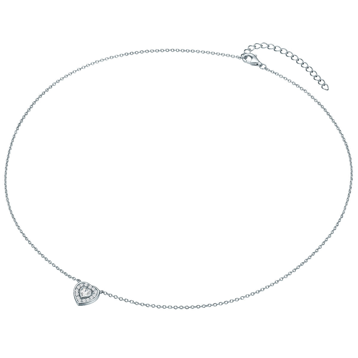 Rafaela Donata Kette mit Anhänger Sterling Silber Zirkonia weiß Zeitlich begrenztes Angebot