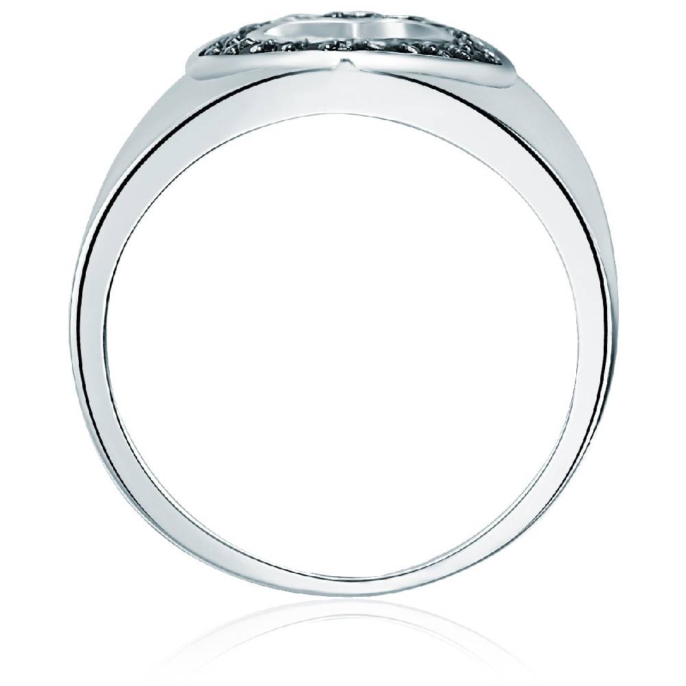 Rafaela Donata Ring Sterling Silber Zirkonia schwarz im Angebot