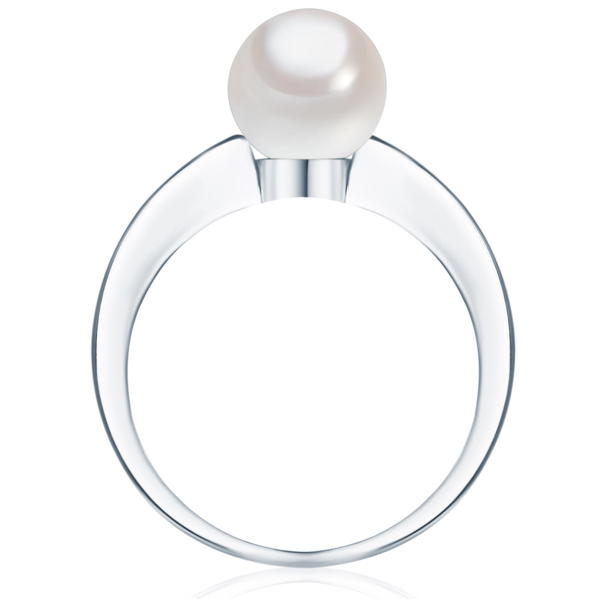 Rafaela Donata Ring Sterling Silber Südsee-Muschelkernperle weiß Zirkonia weiß Black Friday