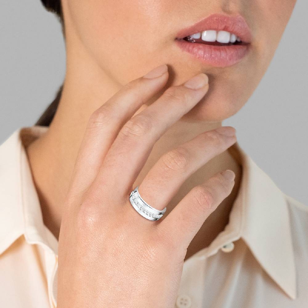 Rafaela Donata Ring Sterling Silber Zirkonia weiß Online Outlet