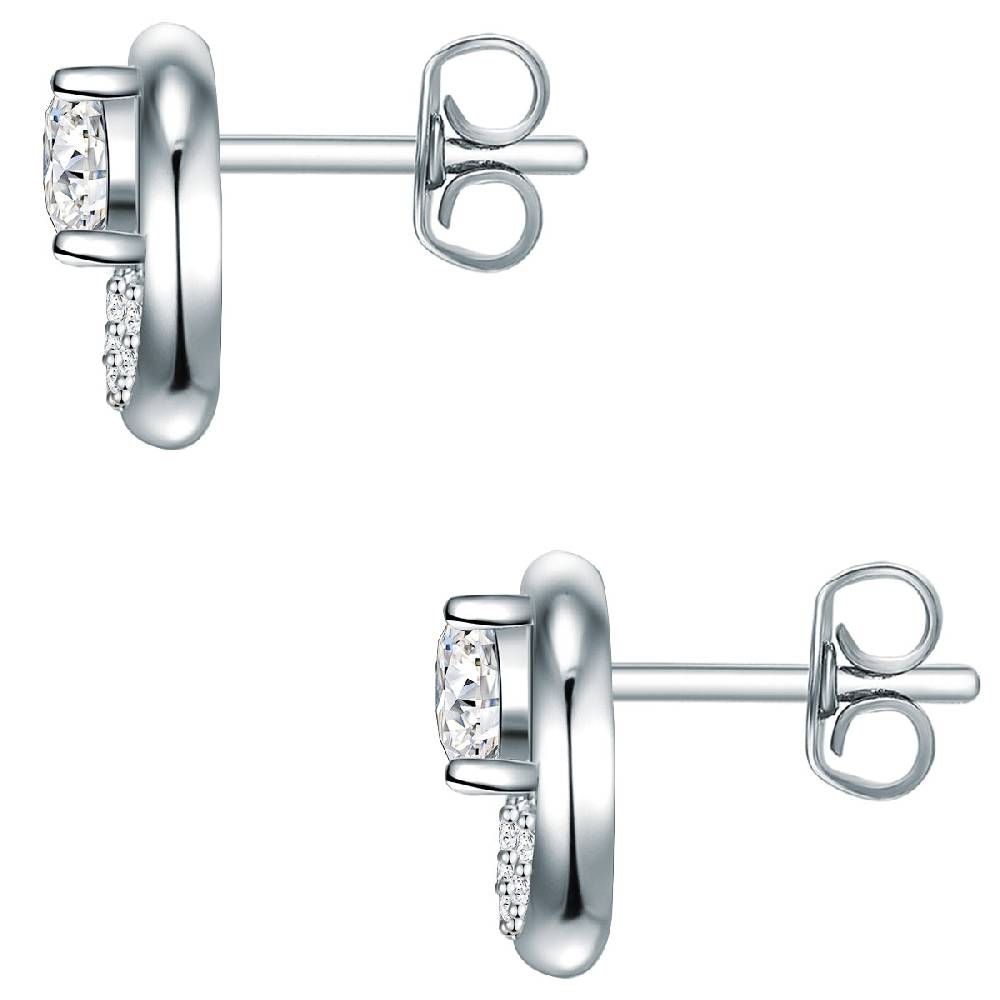 Rafaela Donata Ohrstecker Sterling Silber Zirkonia weiß Letzte 2 Tage