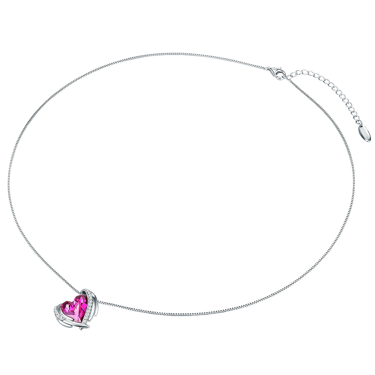 Rafaela Donata Kette mit Anhänger Sterling Silber verziert mit Kristallen von Swarovski® amethyst weiß Bis zu 55% Rabatt