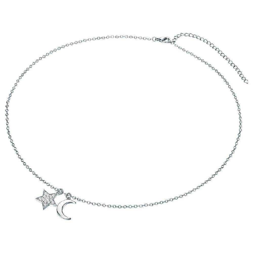 Rafaela Donata Kette mit Anhänger Sterling Silber verziert mit Kristallen von Swarovski® weiß Begrenzt auf 3 Tage