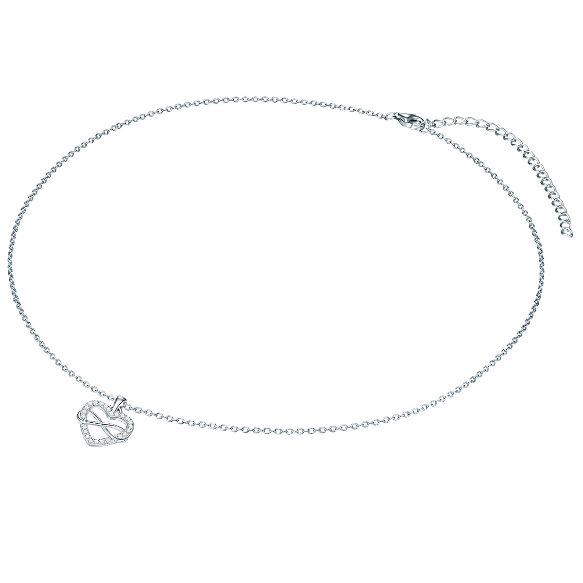 Rafaela Donata Kette mit Anhänger Sterling Silber Zirkonia weiß Cyber Monday