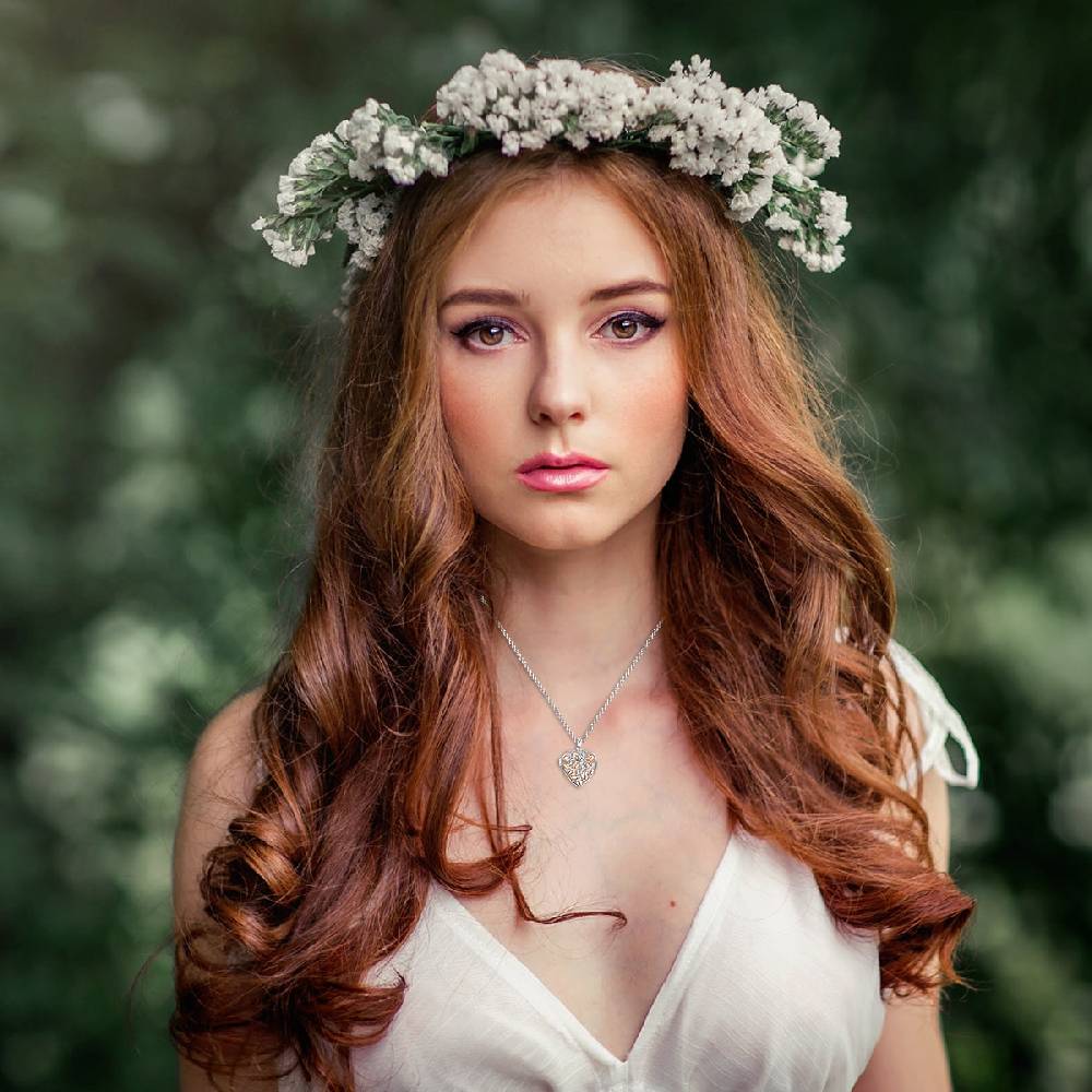 Rafaela Donata Kette mit Anhänger Sterling Silber bi-Color Osterangebot