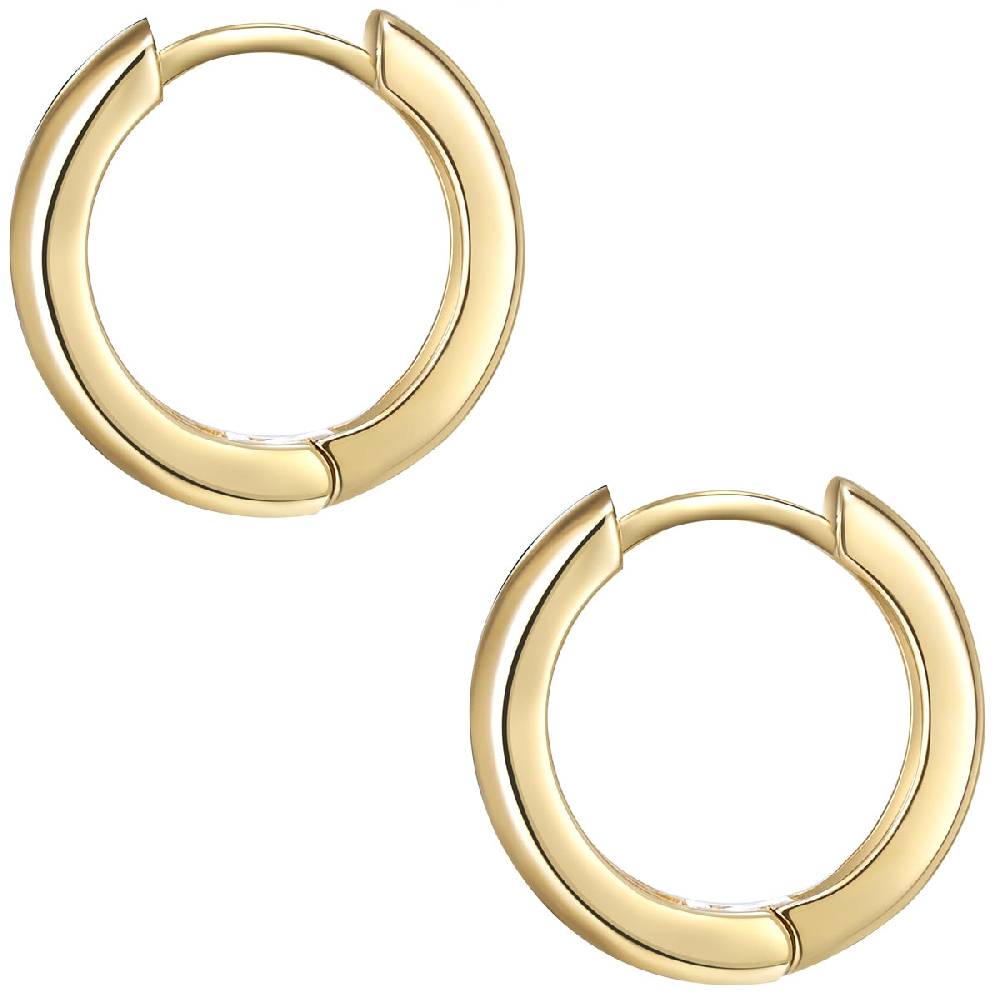 Rafaela Donata Creolen Sterling Silber gelbgold Tiefpreis