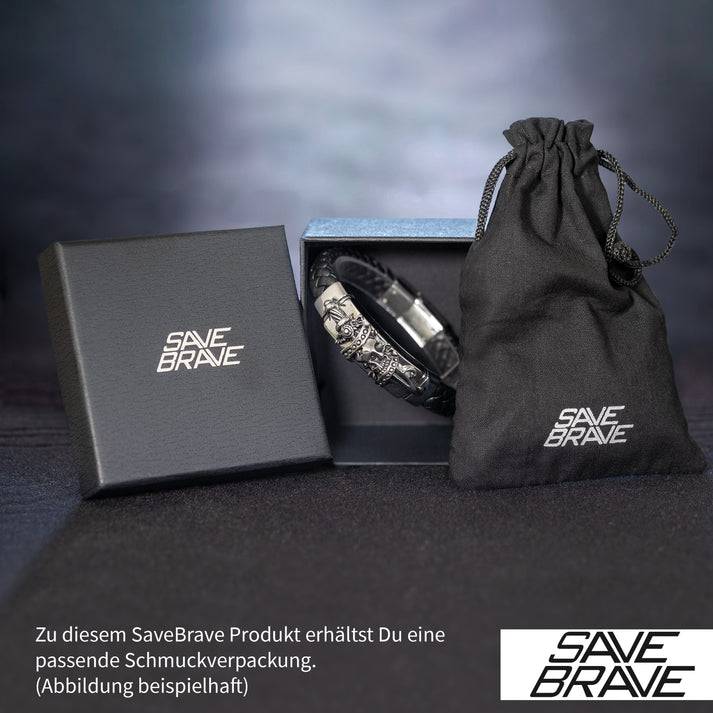 Save Brave Halskette Julius mit Anhänger Kreuz Letzte 3 Tage
