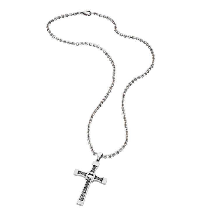 Save Brave Ankerkette Davis mit Anhänger Kreuz Save Brave Ankerkette Davis mit Anhänger Kreuz