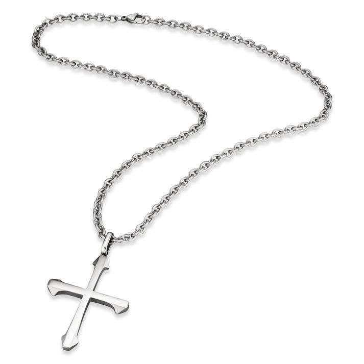 Save Brave Ankerkette Isaac mit Anhänger Kreuz Save Brave Ankerkette Isaac mit Anhänger Kreuz