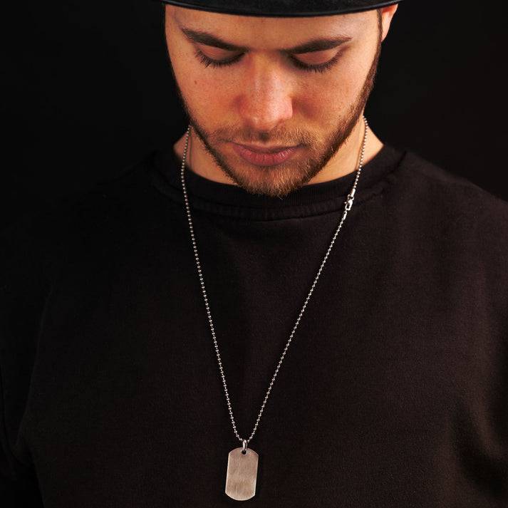 Save Brave Kugelkette Robert mit Dog Tag Anhänger Günstiger Verkauf