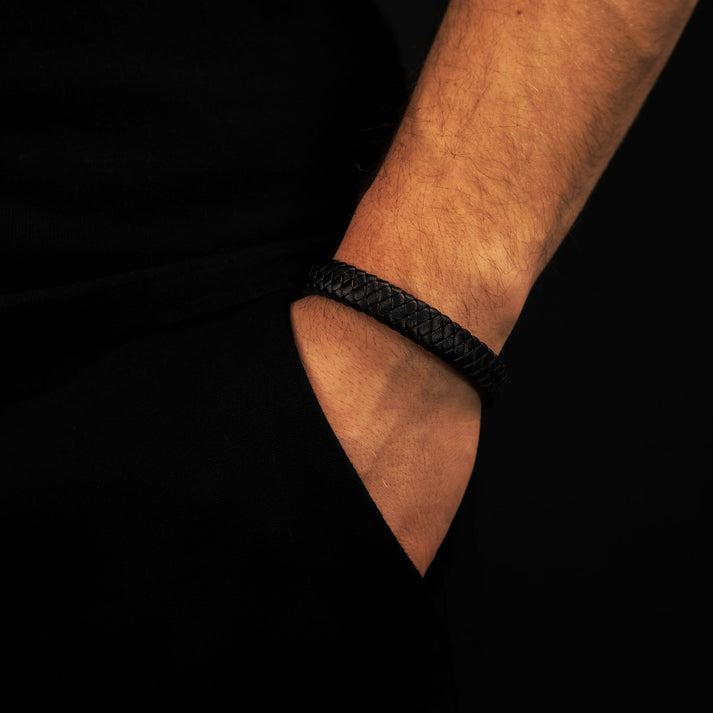 Save Brave Geflochtenes Lederarmband Harry Fabrikpreis