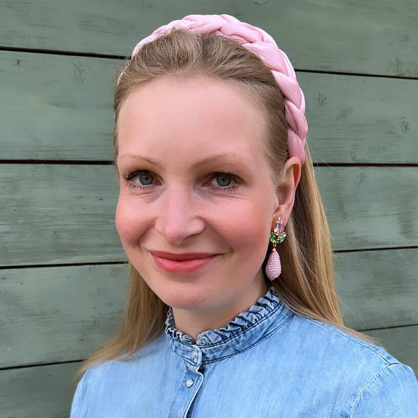 SchwesterSchwester Funkelnde Ohrstecker in Rosa und Grün mit glitzernden Tropfen Neuheiten