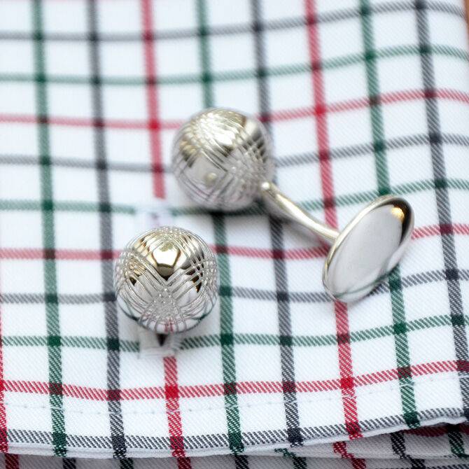 SchwesterSchwester Manschettenknöpfe Silber Boule-Kugel Rabatte dieses Monats