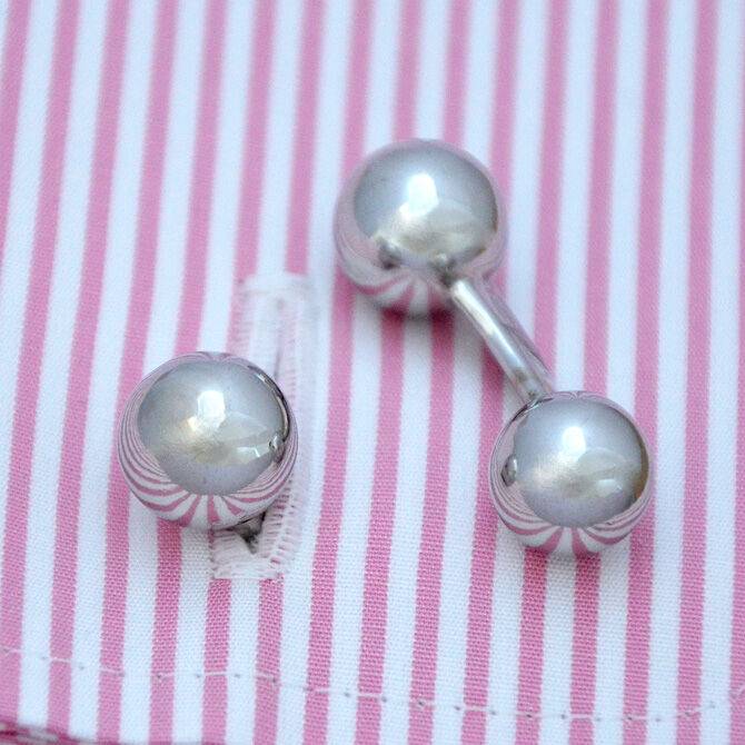 SchwesterSchwester Manschettenknöpfe Silber Polobälle Fabrik Onlineshop